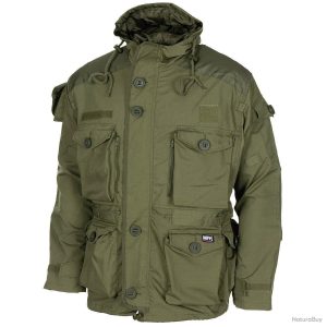 MFH Smock-jakke olivengrønn