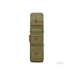 Taktisk ryggsekk for Airsoft Sniper Rifle Polstret bæreveske med lommer Grønn 81 CM