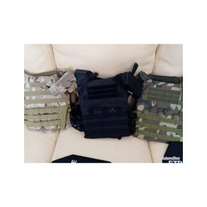PLATEVEST MED BALLISTISKE PLATER NIJ 4 STAND ALONE E